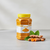 Vibrant golden yellow pure ground turmeric powder rich in curcumin, 100% natural spice.