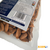 Elongated bullet-shaped raw Abdul Wahidi Badam almonds displaying rich golden-yellow color