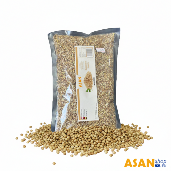 Premium 400g pouch of authentic Afghan Coriander Whole Seeds from AsanShop