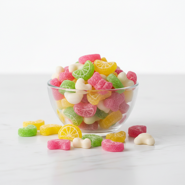 Close-up of premium quality Shereni, a traditional Afghan sweet made with high-quality ingredients for rich flavor.