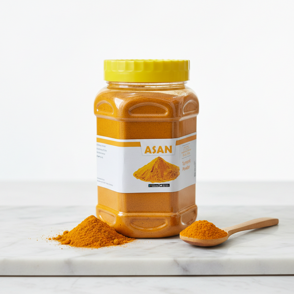 400g pack of premium Afghani Turmeric Powder by AsanShop, authentic ground spice from Afghanistan.